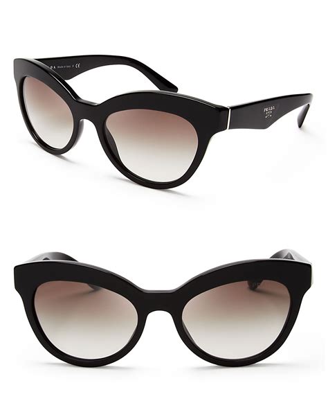 prada cat eye 68 mm sunglasses|Prada cat eye studded sunglasses.